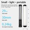 RGB Photographic Lighting 2700-7500K Magnet Photography Mini Handheld LED Light Stick Tube Stick Lamp For Video Vlog Fill Light