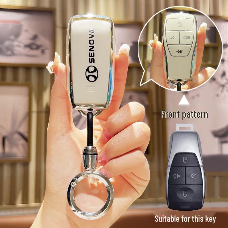 Damen Schlüsselhülle für Beijing X7, BJ40, BJ80 und BAIC EU5 Plus, EU7, Zhidao U7