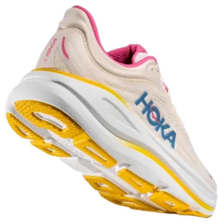 HOKA  Bondi 9 Alabaster Birch Women Sneakers Cream 1162012-ALBST