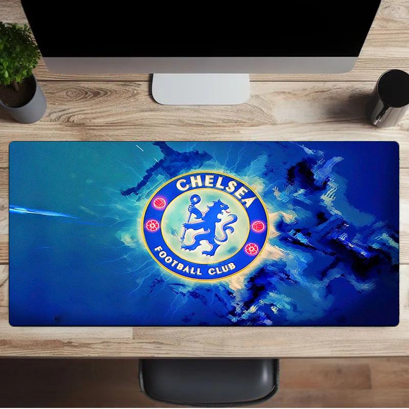 Blue Chelsea Football Club Logo Mouse pad, Gaming Mouse Pad, keyboard pad, Desk Decor for computer notebook Fan Gift Birthday Gift