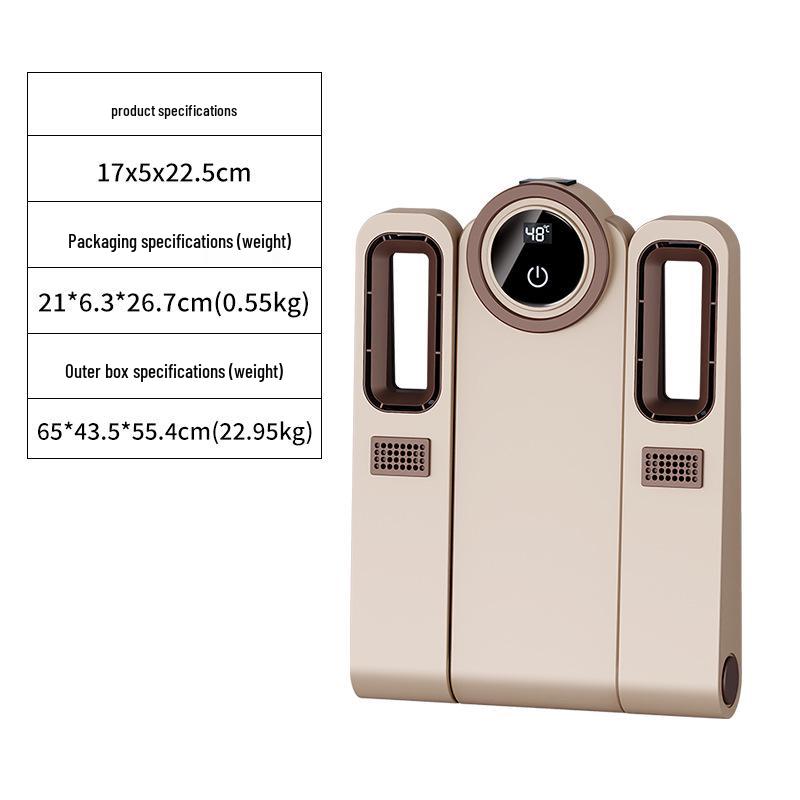 Portable Smart Shoe Dryer & Warmer: Foldable, Easy-to-Store Household Heating Solution.