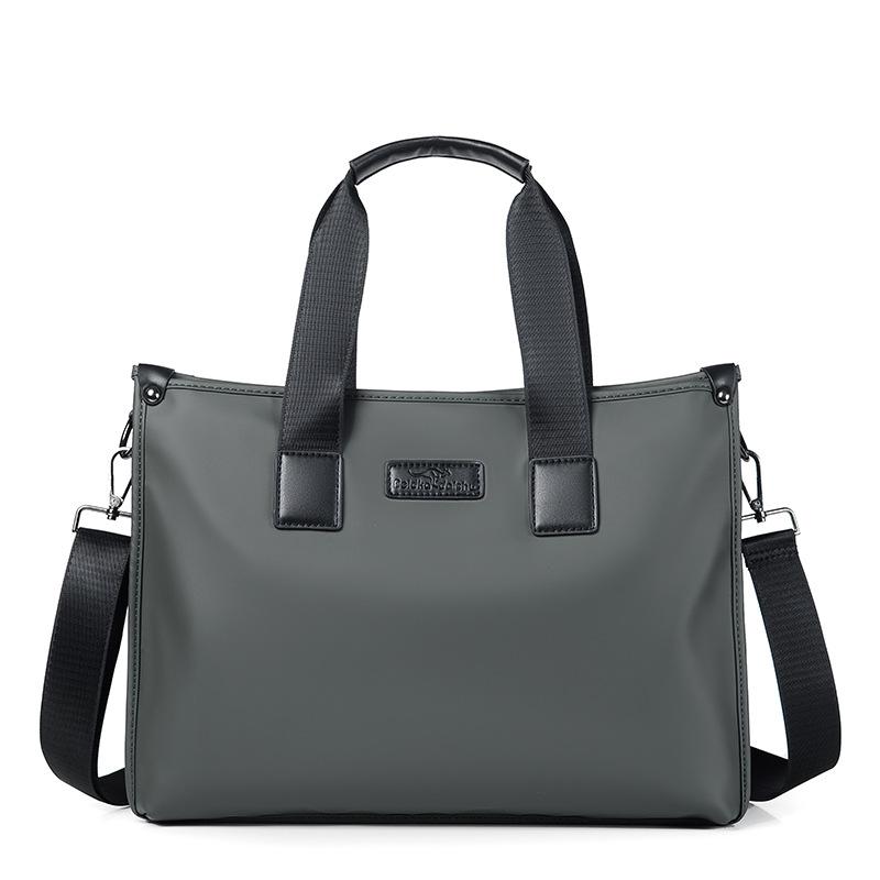 

Ділова сумка для документів Чоловіча сумка-тоут Великої місткості Водонепроникна Оксфордська сумка для комп ютера One Size