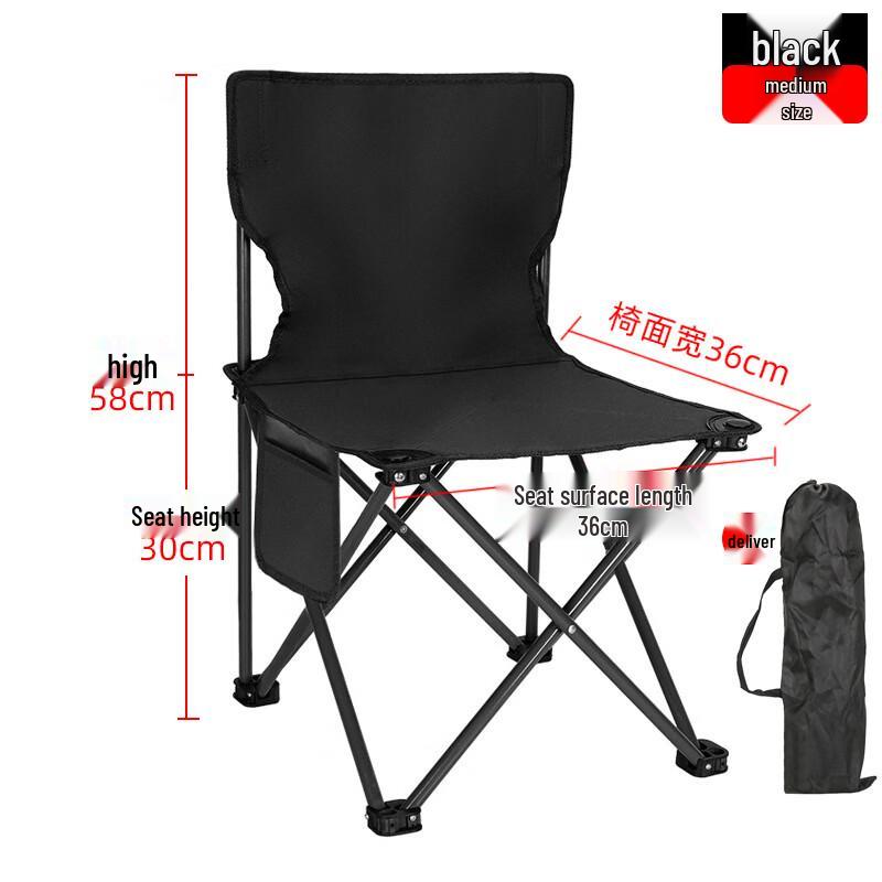 ZISIZ Portable Outdoor Folding Camping Chair