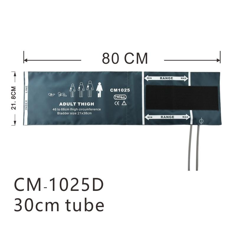 

Высококачественная сменная манжета для измерения артериального давления, окружность руки 46-66 см, детали оборудования для монитора медицинского пациента (СМ-1025Д-01)