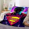 1 Stück Superman Flanell Überwurfdecke Weich, Warm & Gemütlich für Sofa, Bett, Büro und Reisen Vielseitig für Alle Jahreszeiten Geschenk, Weihnachtsgeschenk