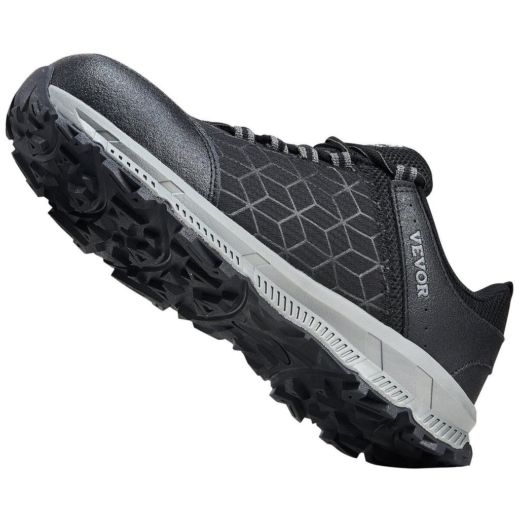 Steel Toe Shoes for Men US Size 12 Athletic Work Shoe Sneakers Black