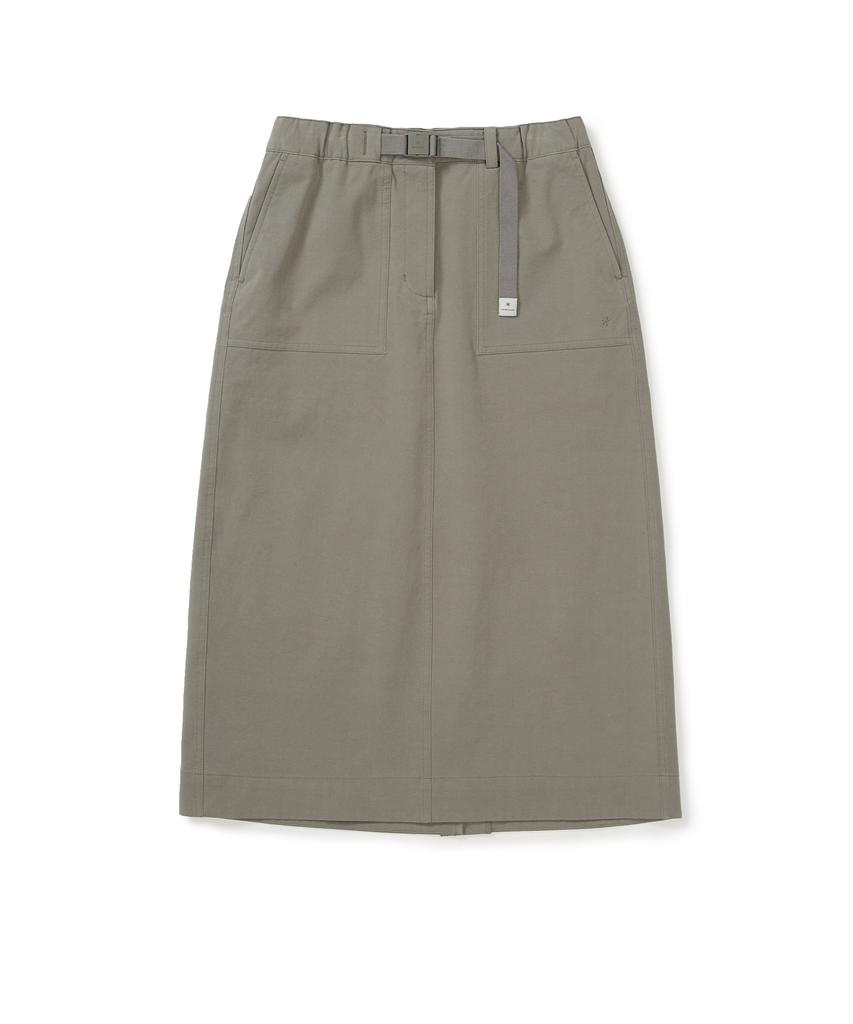SNOWPEAK APPAREL Walk Zodiac Skirt (S25Zwdsk13) Khaki Gray