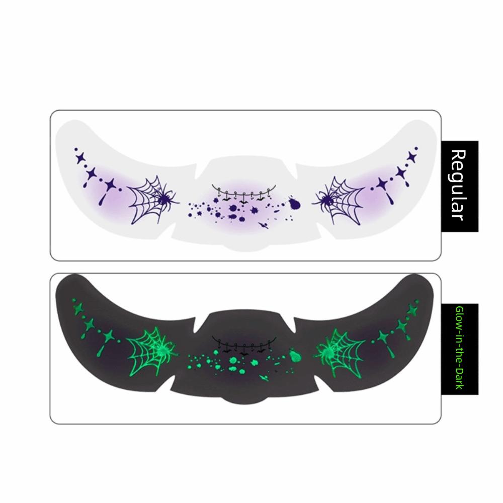 Water Transfer Printing Face Sticker Freckles Simulated Halloween Makeup Sticker  Stage Prop