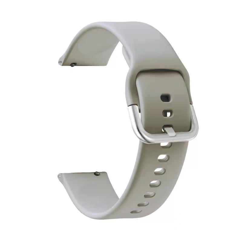 For Samsung Galaxy Active 2 40mm 44mm Smartklokkereim Silikon 20mm Sportsarmbånd For Galaxy Watch 42mm/3 41mm/Gear S2 Reim