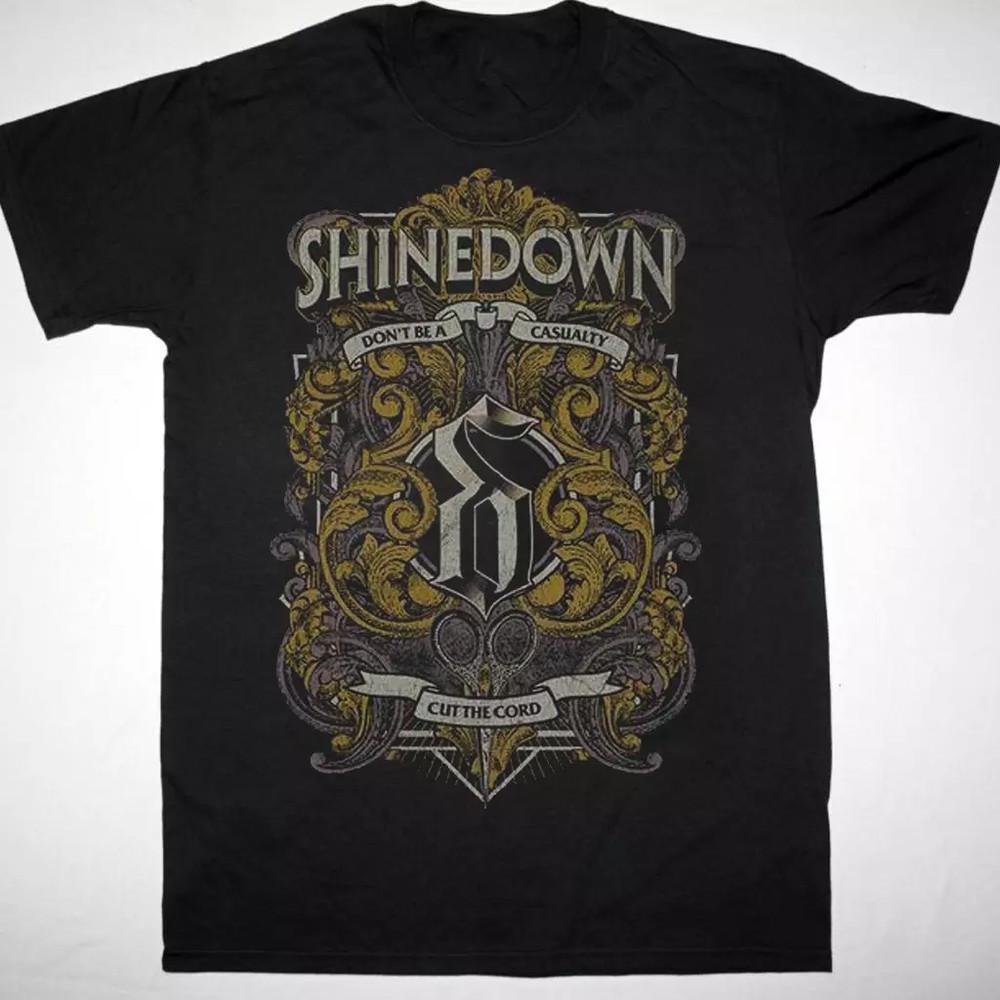 Unisex Shinedown Cut the Cord Cotton T Shirt Full Size S-5XL Unisex T-Shirt XXL