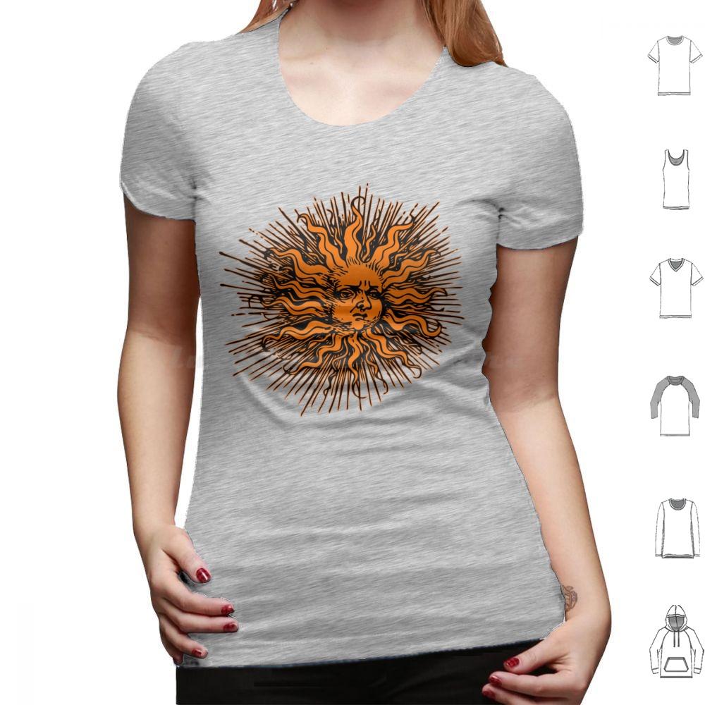 Sun T Shirt Cotton Men Women DIY Print Sun Solar Pagan Summer Wicker Man Summerisle Midsummer Magic Folklore Mild Peril