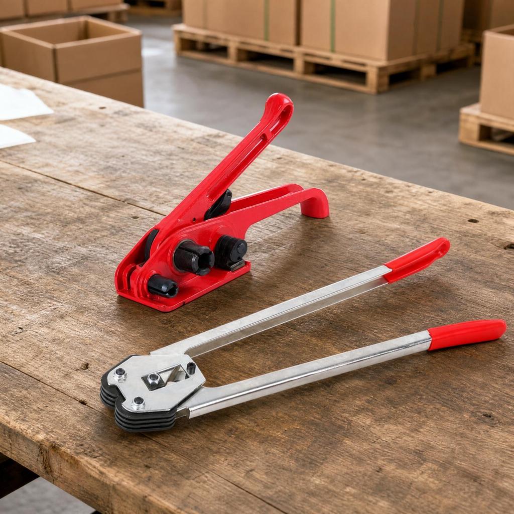 Strapping Tool with Tensioner and Long-Lasting for Workshops