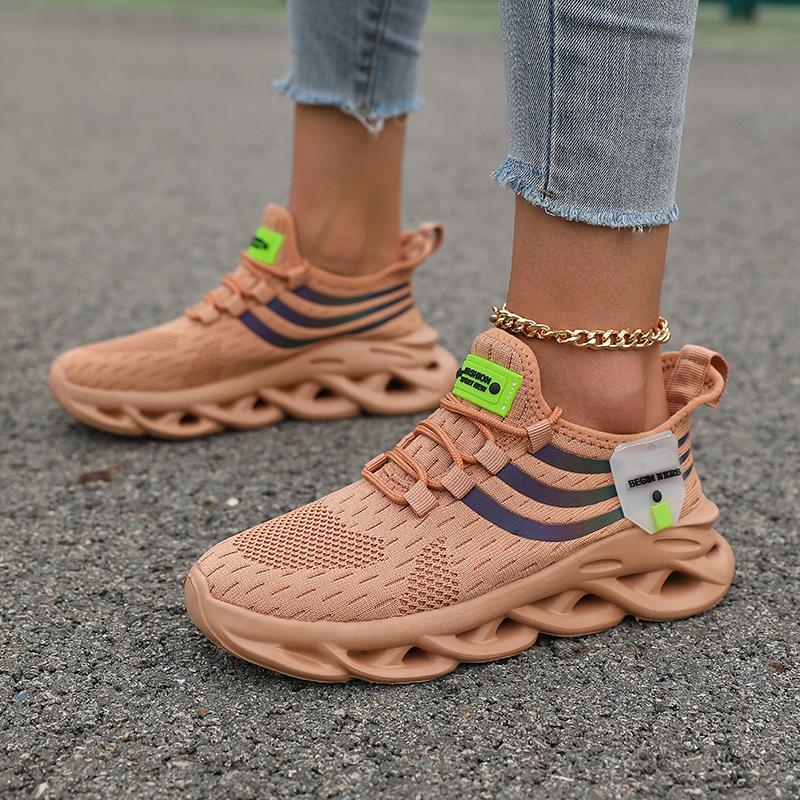 Women Breathable Running Shoes Light Non-Slip Classic Sports Casual Shoes Woman Platform Sneakers Outdoor Tenis Walking Shoes