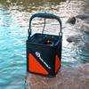 ARCWOLF Portable Fishing Bucket, Fish Protection Bucket, Can also be used to scoop water, with beads and rope, Foldable EVA Material, Easy to Carry,