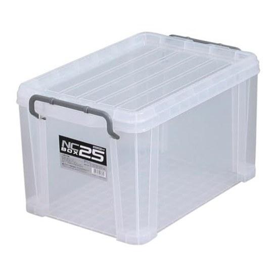 JEJ Astage Storage Box NC #25 Width 29.5Depth 44.3Height 26cm Made Japan Toolbox Stackable Disaster Preparedness Supplies Toy