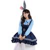 Female Halloween Judy Costume Zootopia Policewoman Judy Cosplay Costume Suit Women's Clothing