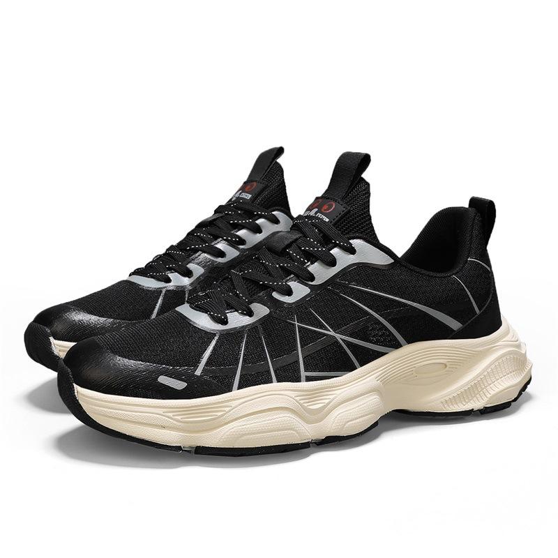 Cold sticky running shoes men's shoes mesh dad shoes breathable casual shoes professional lightweight trendy shoes shock-absorbing soft-soled sports