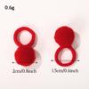 20pcs Kids Elastic Hair Bands Girls Plush Ball Rubber Band Children Sweets Scrunchie Hair Ties Clip Baby Hair Accessories