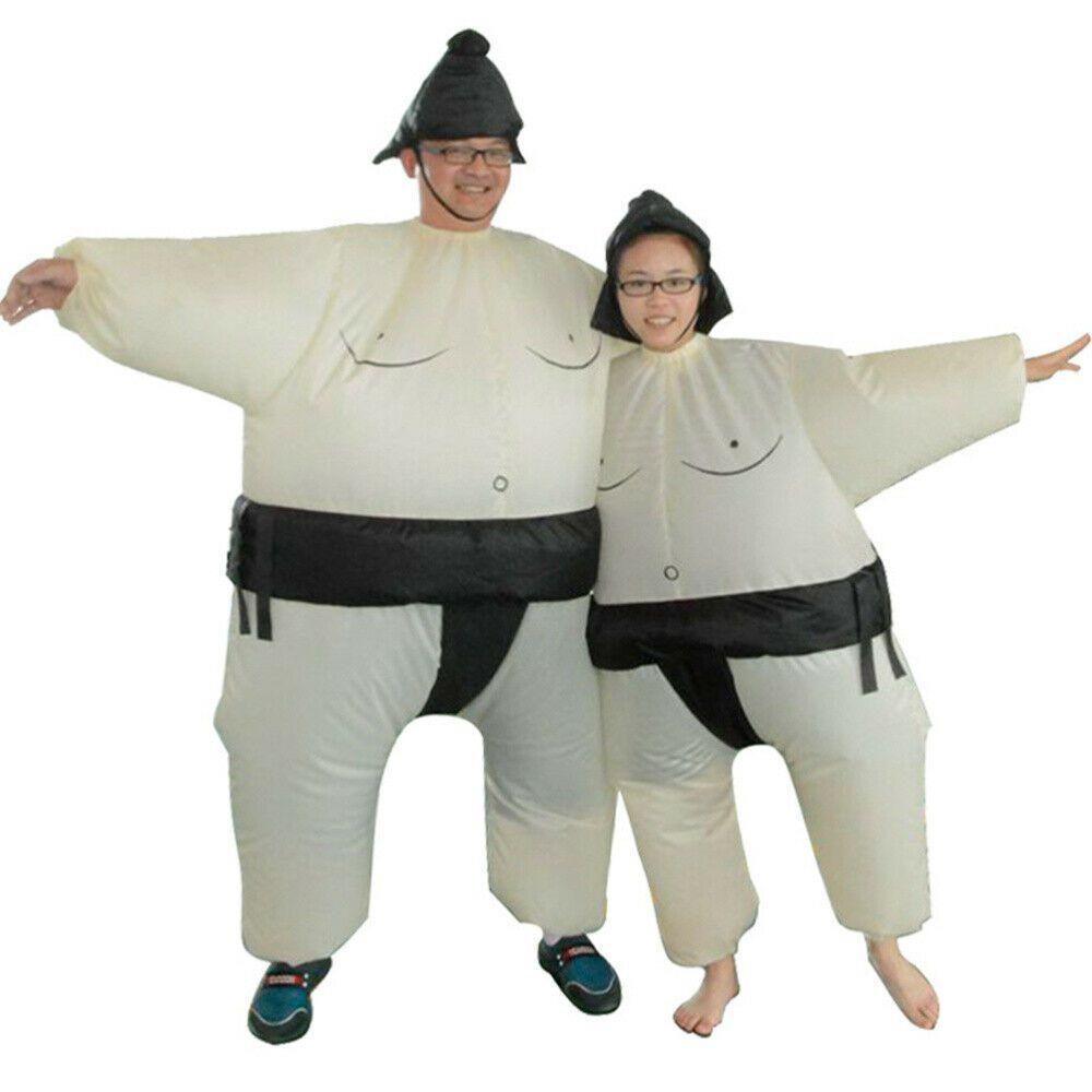 Fun And Quirky Sumo Wrestler Inflatable Costume Perfect For Parties And Cosplay