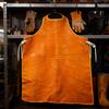 Leather Welding Apron Heat-resistant and Splash Proof Blacksmith Apron Suitable for Welding Polishing and Metal Processing