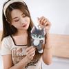 35cm Enthusiasm Wolf Plush Doll Gift Kawaii Emotion Wolf Stuffed Toys Plushies Doll Cute Wolf Toys For Girl Kawaii Room Decor