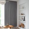 1PC LOZUJOJU Minimalist Solid Textured Blackout Curtain,Embossed Diamond Quilted Thick Curtains for Bedroom Living Room Home Decor