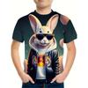 3d Print Retro Animal Top Tee Shirt Kids Boys Clothes Short Sleeve Casual Children's Clothing Fashion T Shirt For Boys