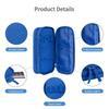 Kuromi Blue Double-Layer Pencil Case for School Students - Creative Stationery Box for Boys and Girls