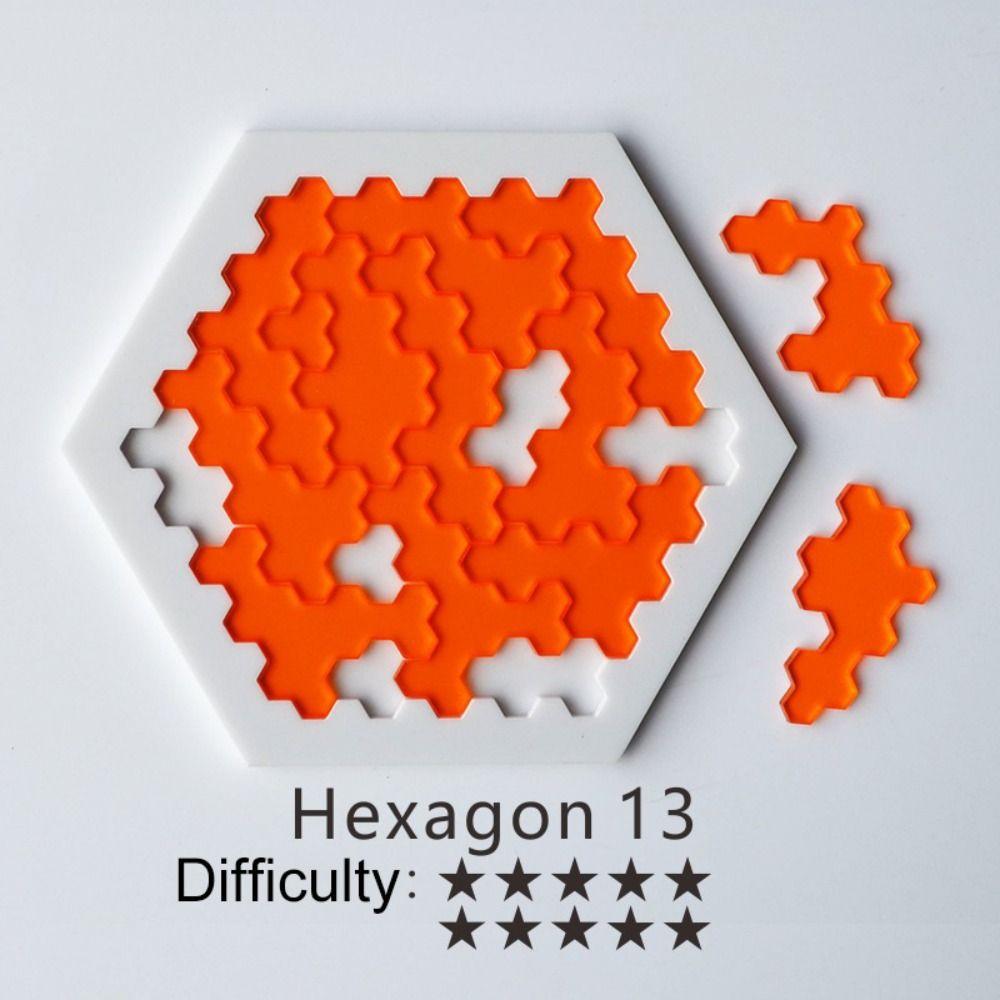 Brain Burning Difficult Puzzles Geometrical Shape Puzzle Game Toy Adult Kid