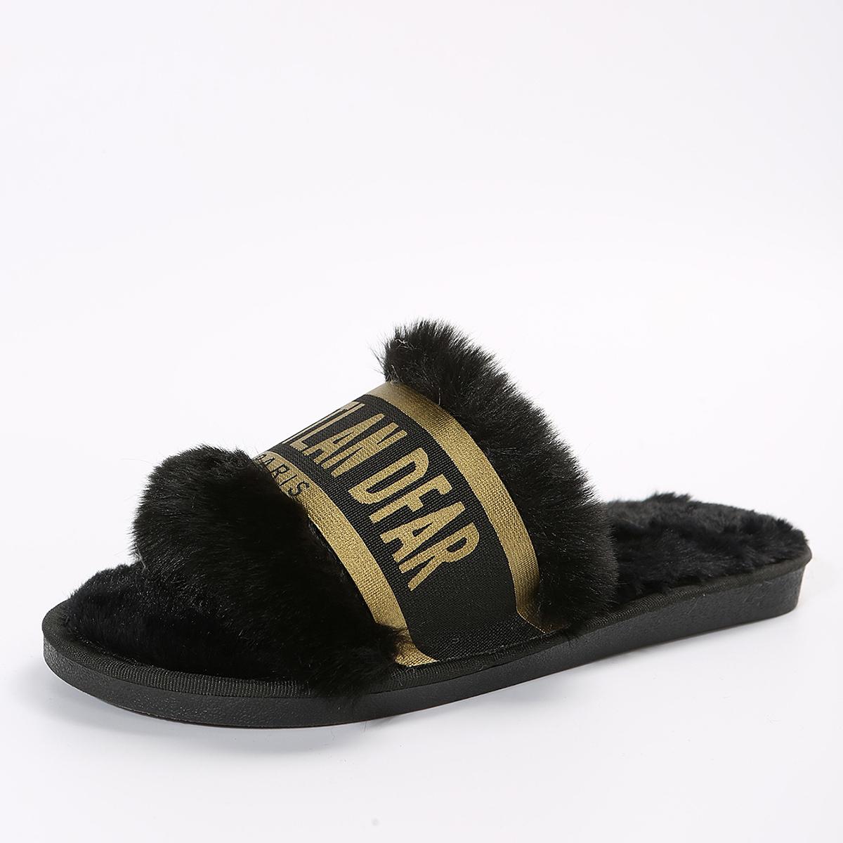 

Fashion 2025 Women Slippers Fashion Flat Woman Single Shoes Casual Outer Wear Comfortable Slippers Female Outdoor Luxury Slides Women 40-41