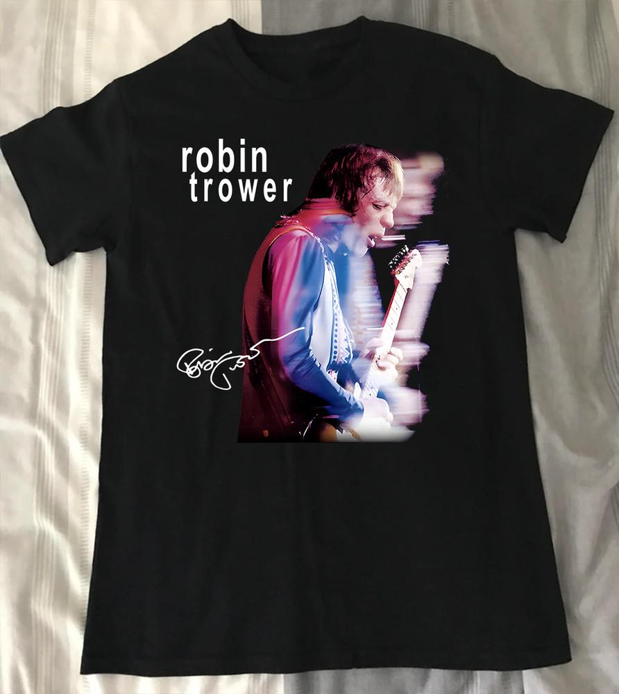 Robin Trower Tour Tee t shirt black s-5xl Unisex T-Shirt XXXXL