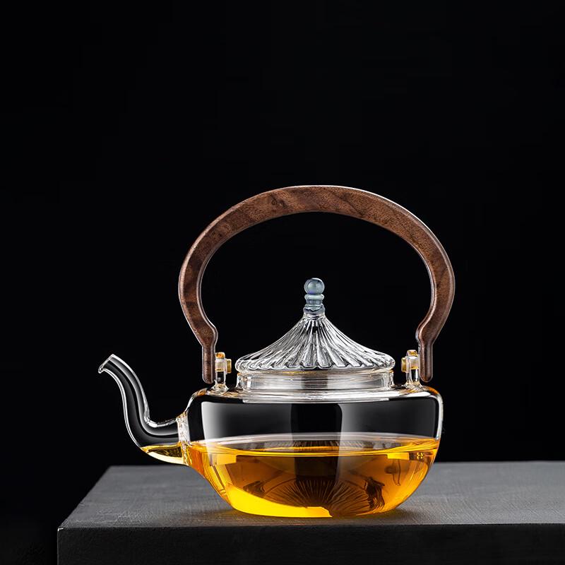 Diller Heat-Resistant Glass Teapot Kettle