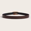 Fashionable Retro Belt For Women, 2025 New Design Sense, Minority Red Belt With Jeans Belt