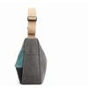Damen Farbblock Patchwork Canvas Umhängetasche Lässige Schultertasche Mode Outdoor Einkaufen