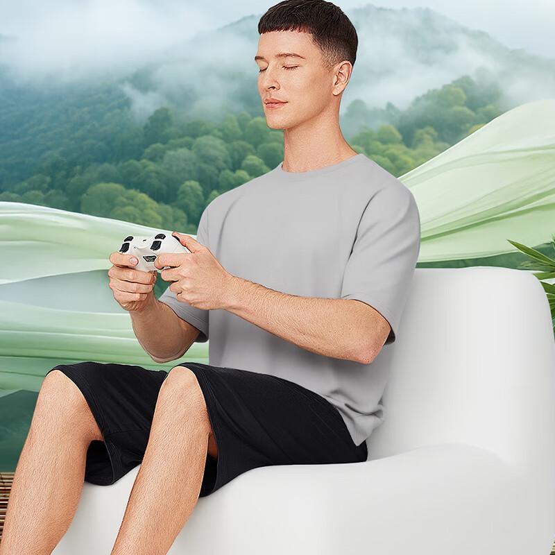 Men's Loose Fit Modal Cool-Touch Short Sleeve T-Shirt