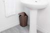 Umbra 5L Corner Swing Lid Trash Pack of 3 Can, Bronze, 9981000226,