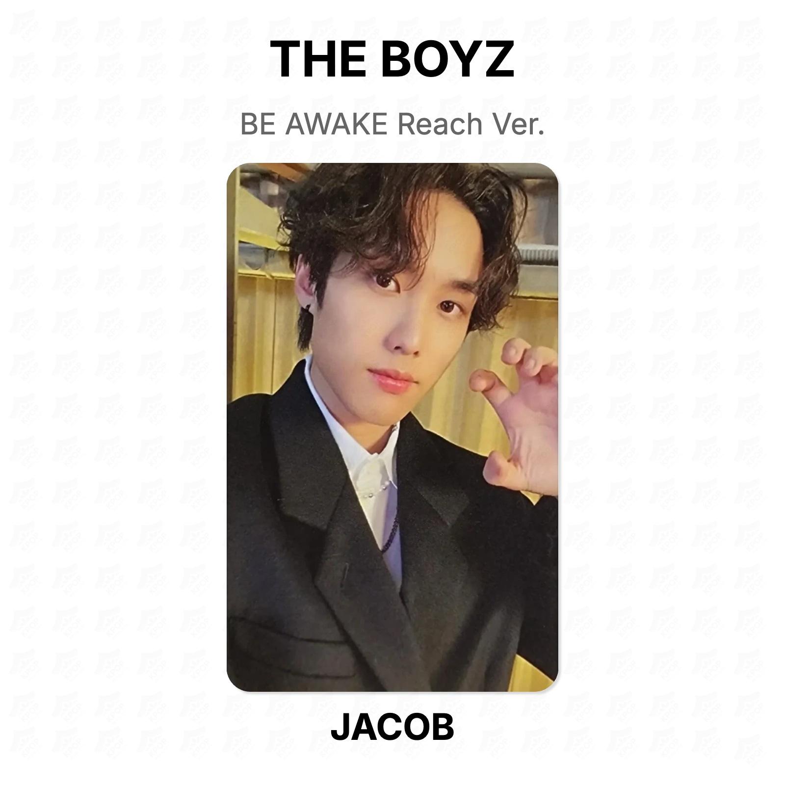 THE BOYZ BE AWAKE Версия Reach. Официальная фотокарта JACOB