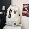 Female Large Capacity Backpack Letter Print College Style Student Waterproof Schoolbag Male Travel Backpack