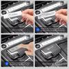 BOHQ2 Car Emblem Metal Creative Sticker Waterproof Decoration Accessories For BMW X1 X2 X3 X4 X5 X6 X7 F31 F48 F01 E46 F10 E39 F34 F87