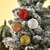 6Pcs 6CM Christmas Balls Decorations Christmas Tree Ornaments Ball Hanging Pendants Home Party Decor 2026 New Year Navidad Decor