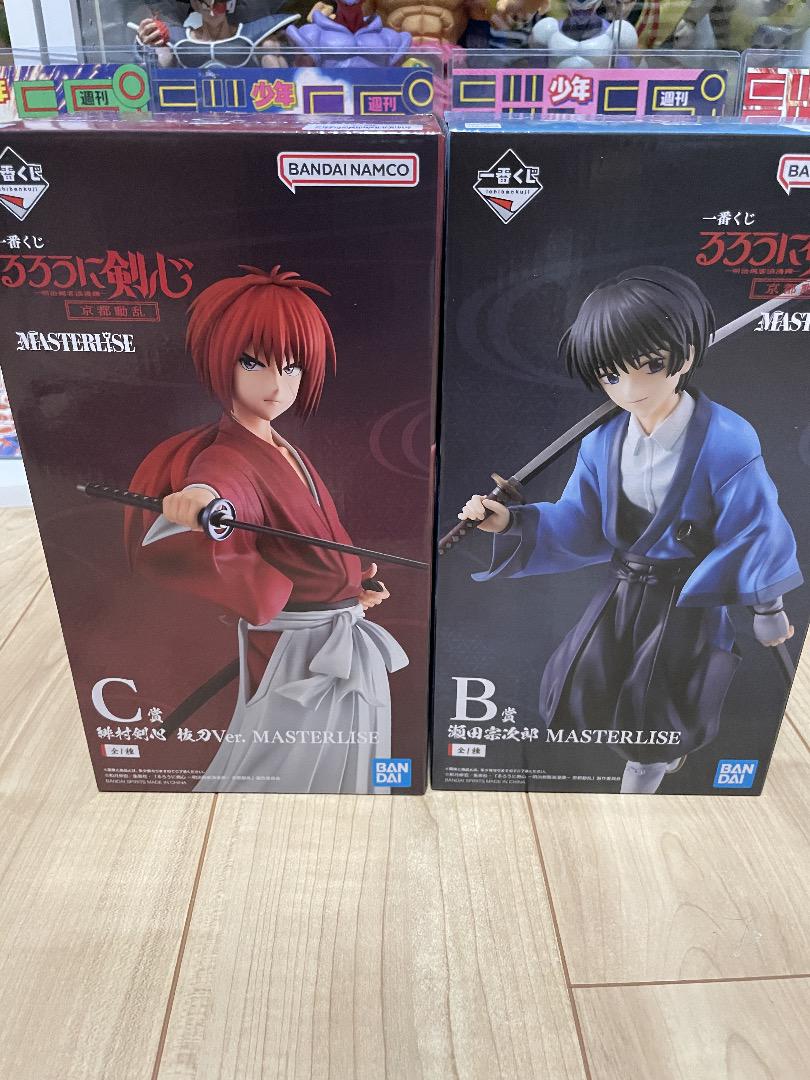 

[USED] Ichiban Kuji Rurouni Kenshin B Prize Seta Sojiro C Prize Himura Kenshin Unsheathed Ver.