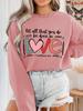 In Stock Couple Print Hoodie - Autumn/Winter Love Edition
