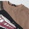 [Children's Clothing] Moujonjon (Moojeongjeong) Hankyu Railway Body Bag Long Sleeve T-Shirt 100cm-130cm F50807