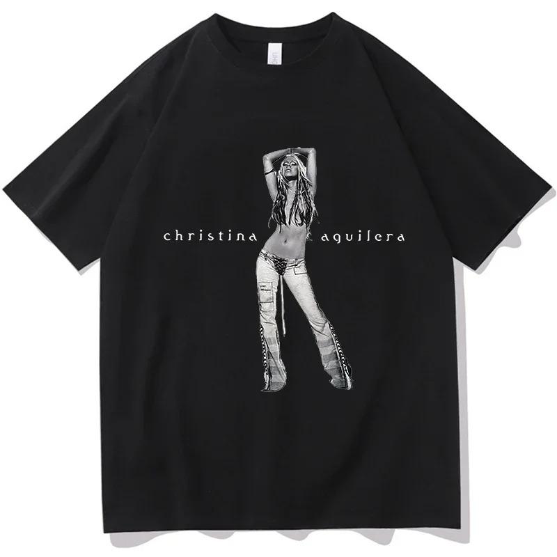 

Christina Aguilera Anniversary Anniversary Women s and Men s Universal Fashion Pattern Aesthetic T-shirt Y2k T-Shirt S