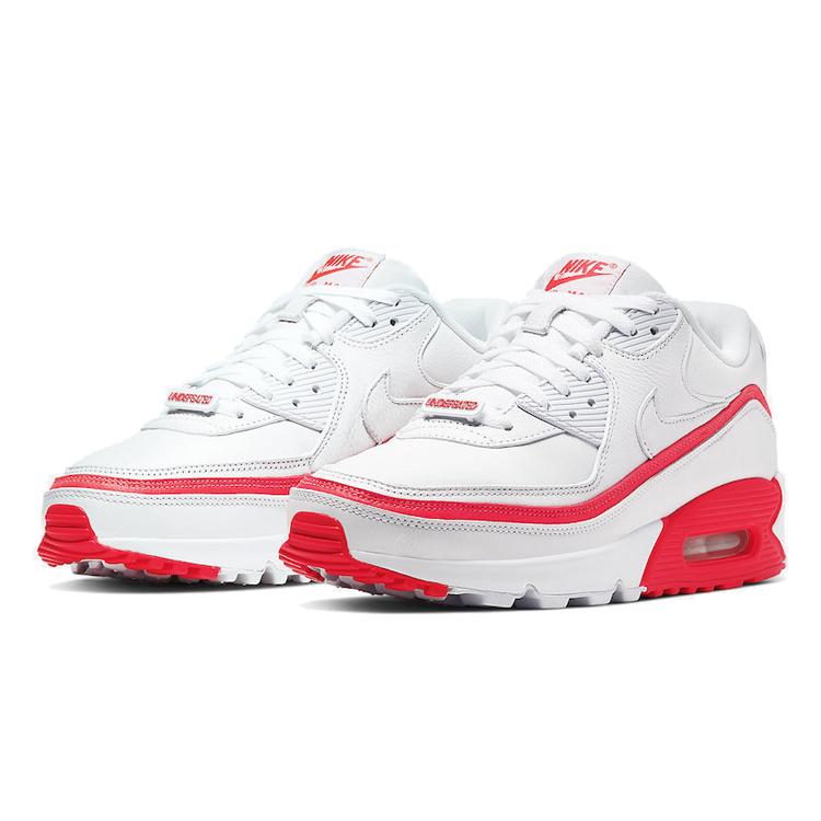 Nové Nike Air Max 90 Undefeated Bílé Solární červené CJ7197-103