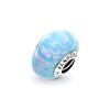 Pandora Sparkling Light Blue Opal Charm 925 Silver Pendant for Women 791691C01