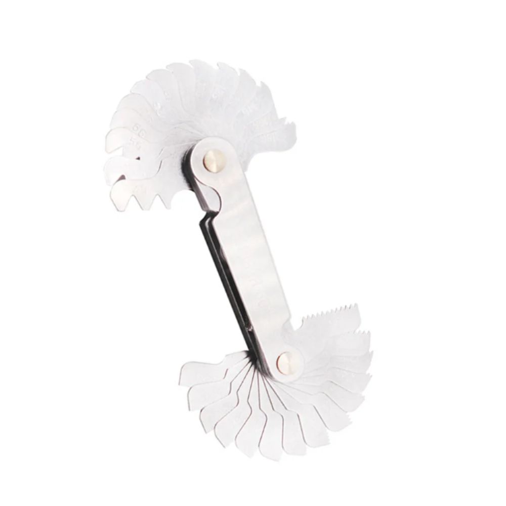 60 Degree Thread Pitch Gauge Metric Imperial Measuring Tool  Industrial Measurement