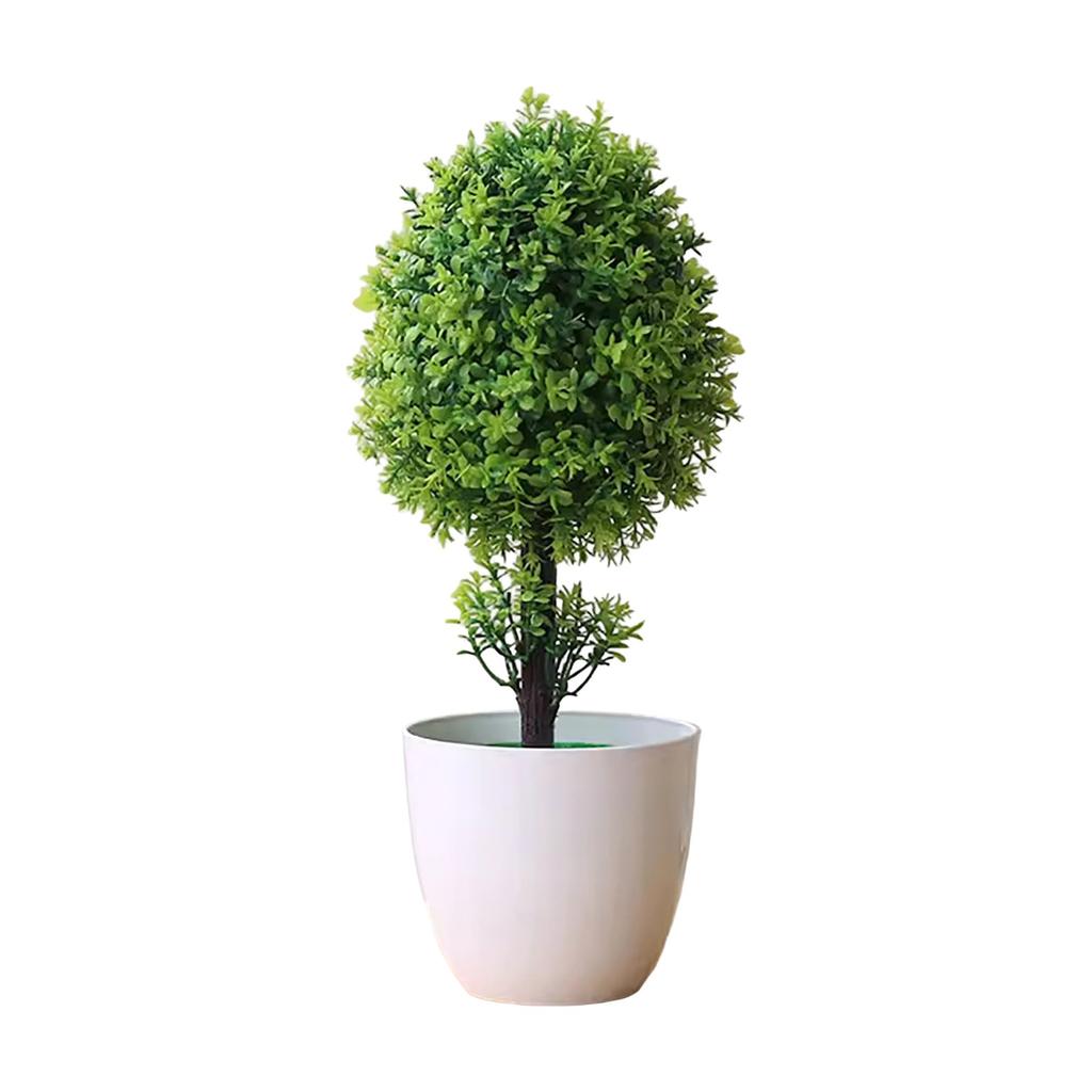Simulazione Pianta Verde Vaso Ornamenti Combinazione Piante Ornamenti da Tavolo per Interni Simulazione Pianta Fiore Artificiale Bonsai