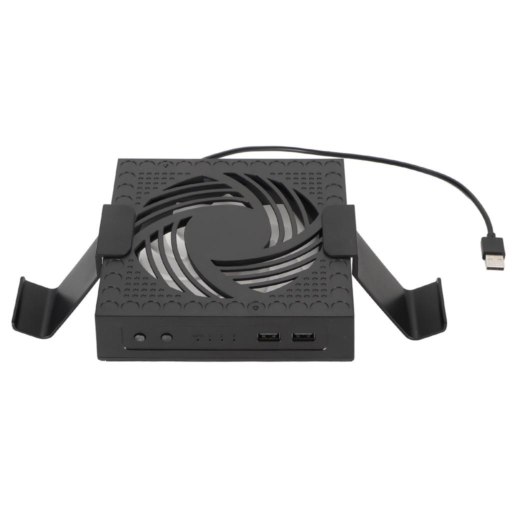 Cooling Fan Dust Proof for Xbox Series X 2000RPM 13 RGB Lighting Modes Fan Cooler System Storable