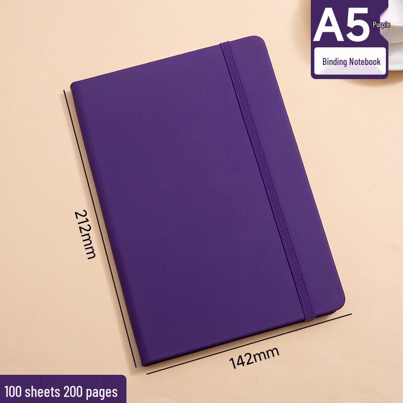 A5 Ribbon-Tie Planner & Journal: Custom Logo High-Value Stationery Gift